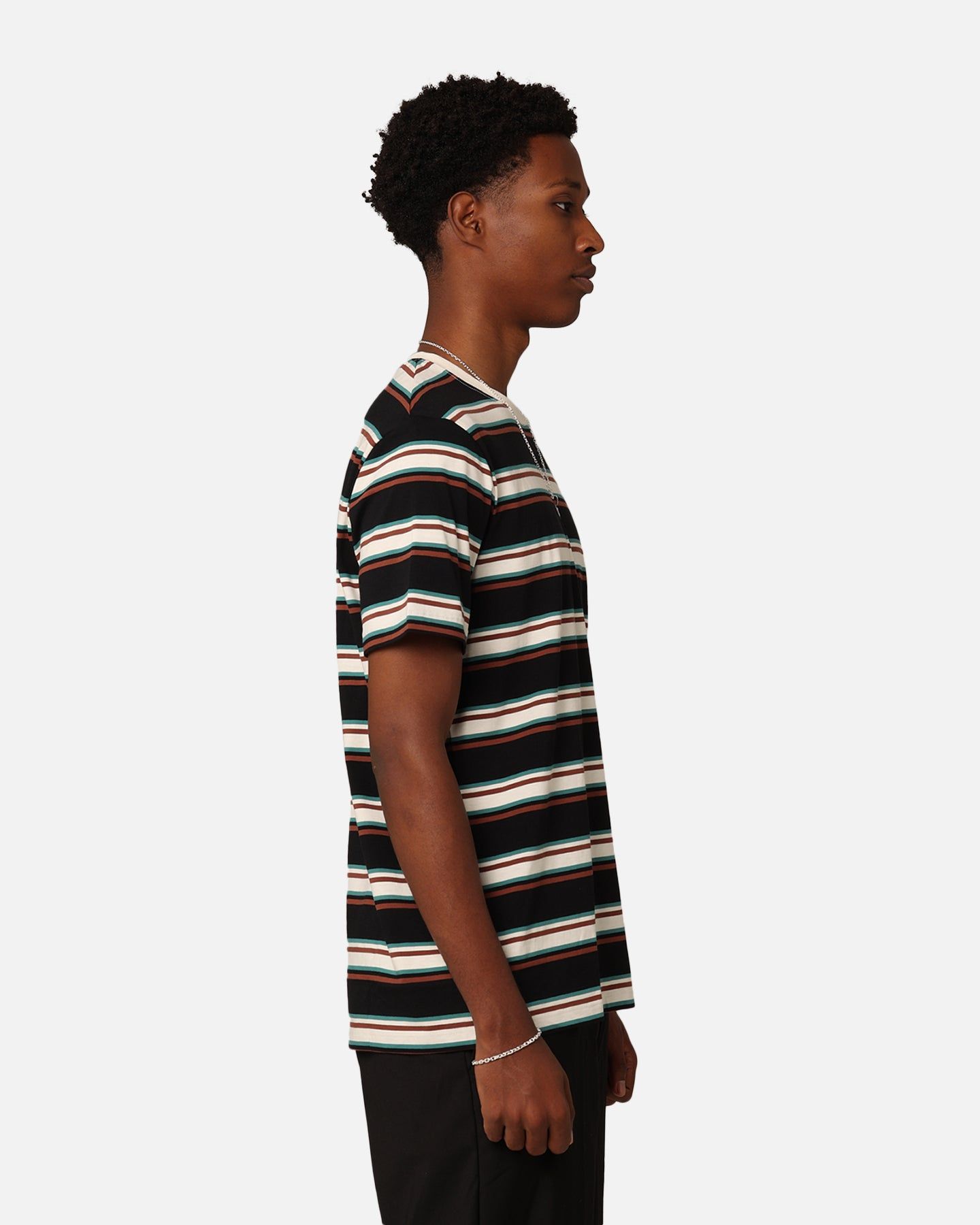 Fred Perry Stripe T-Shirt Ecru sold by Culture Kings product image thumbnail 5