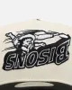 New Era Buffalo Bisons 'Chrome Upside Down Logo' 9FORTY A-Frame Snapback Chrome/Black sold by Culture Kings