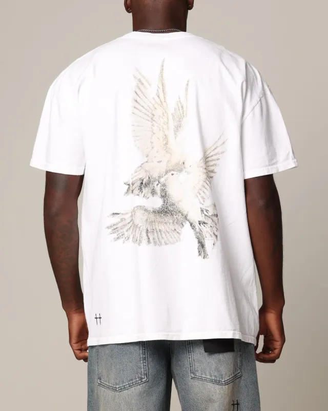 Saint Morta Doves Vintage T-Shirt White sold by Culture Kings