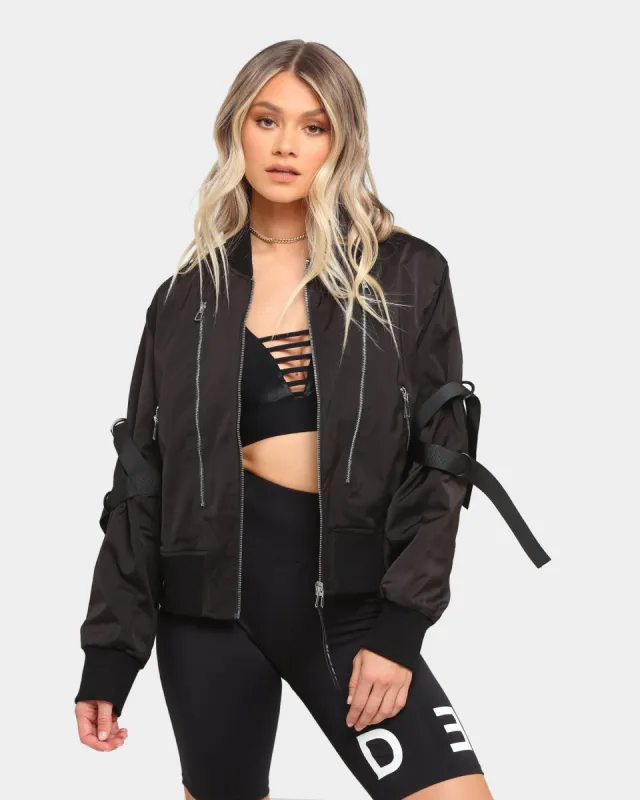 Dead Studios Women's Defence Bomber Black sold by Culture Kings