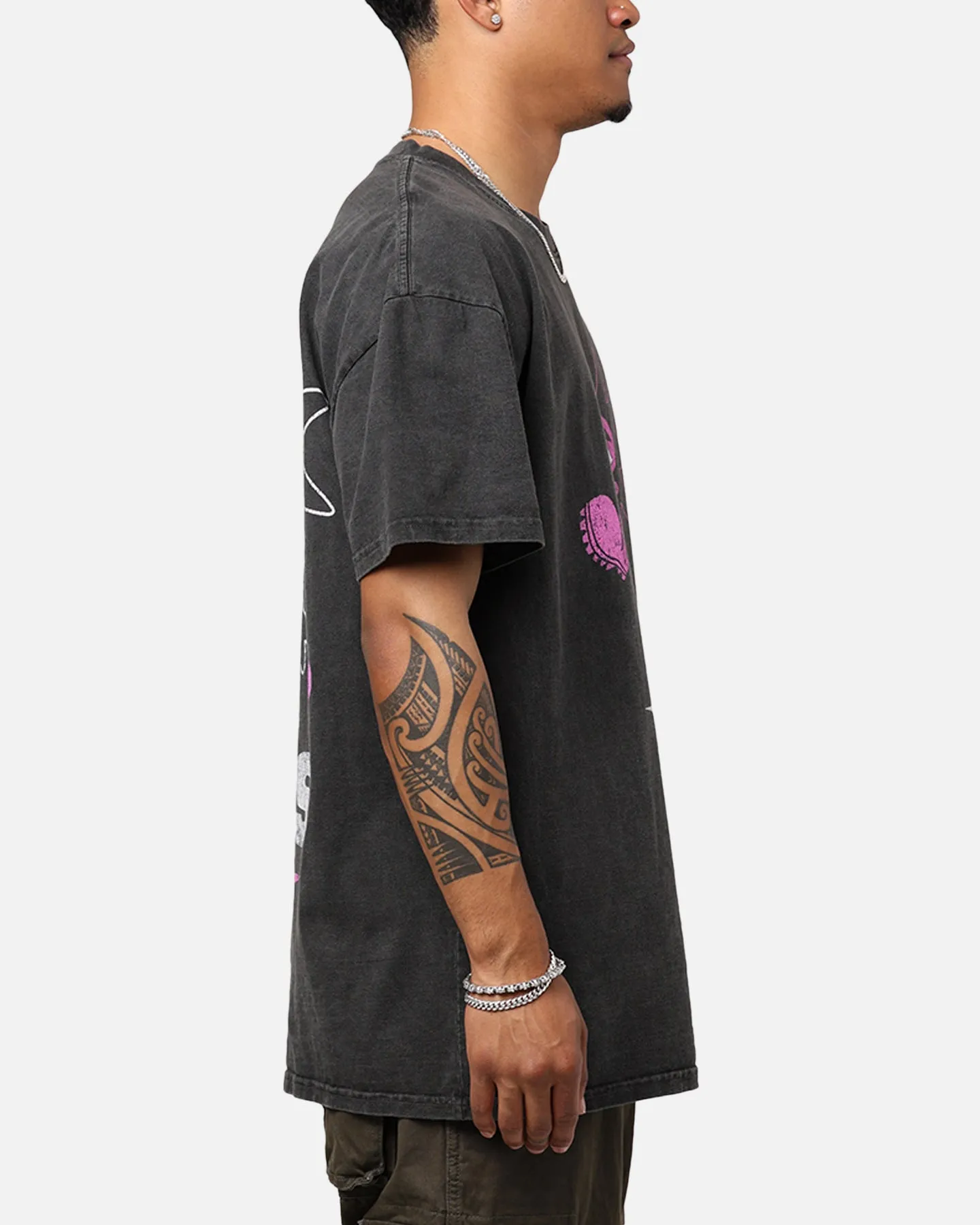 Goat Crew Love Kills Heavyweight T-Shirt Black Wash sold by Culture Kings product image thumbnail 4