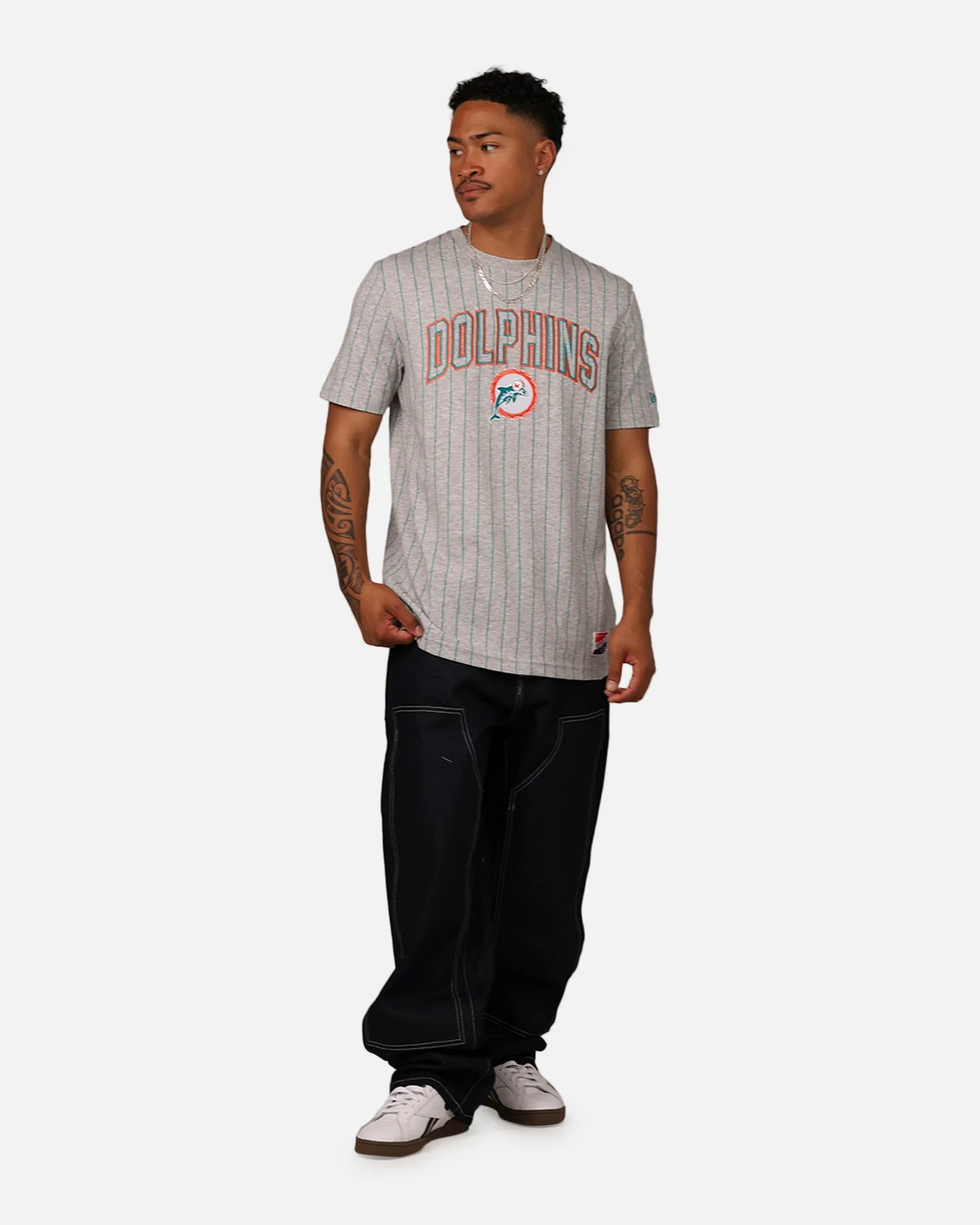 New Era Miami Dolphins T-Shirt Grey sold by Culture Kings product image thumbnail 3