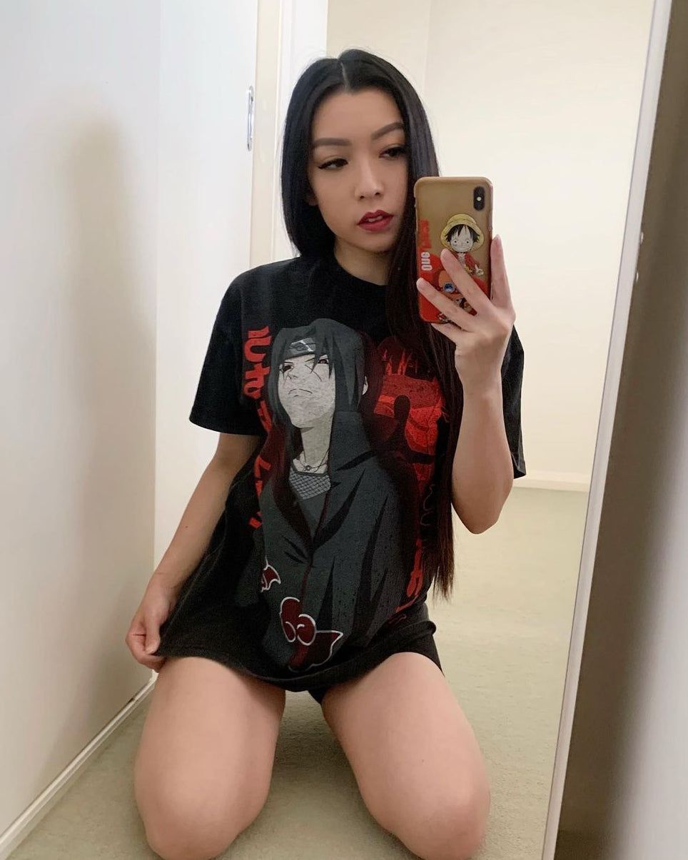 Goat Crew X Naruto Itachi Premium Vintage T-Shirt Vintage Black sold by Culture Kings product image thumbnail 3