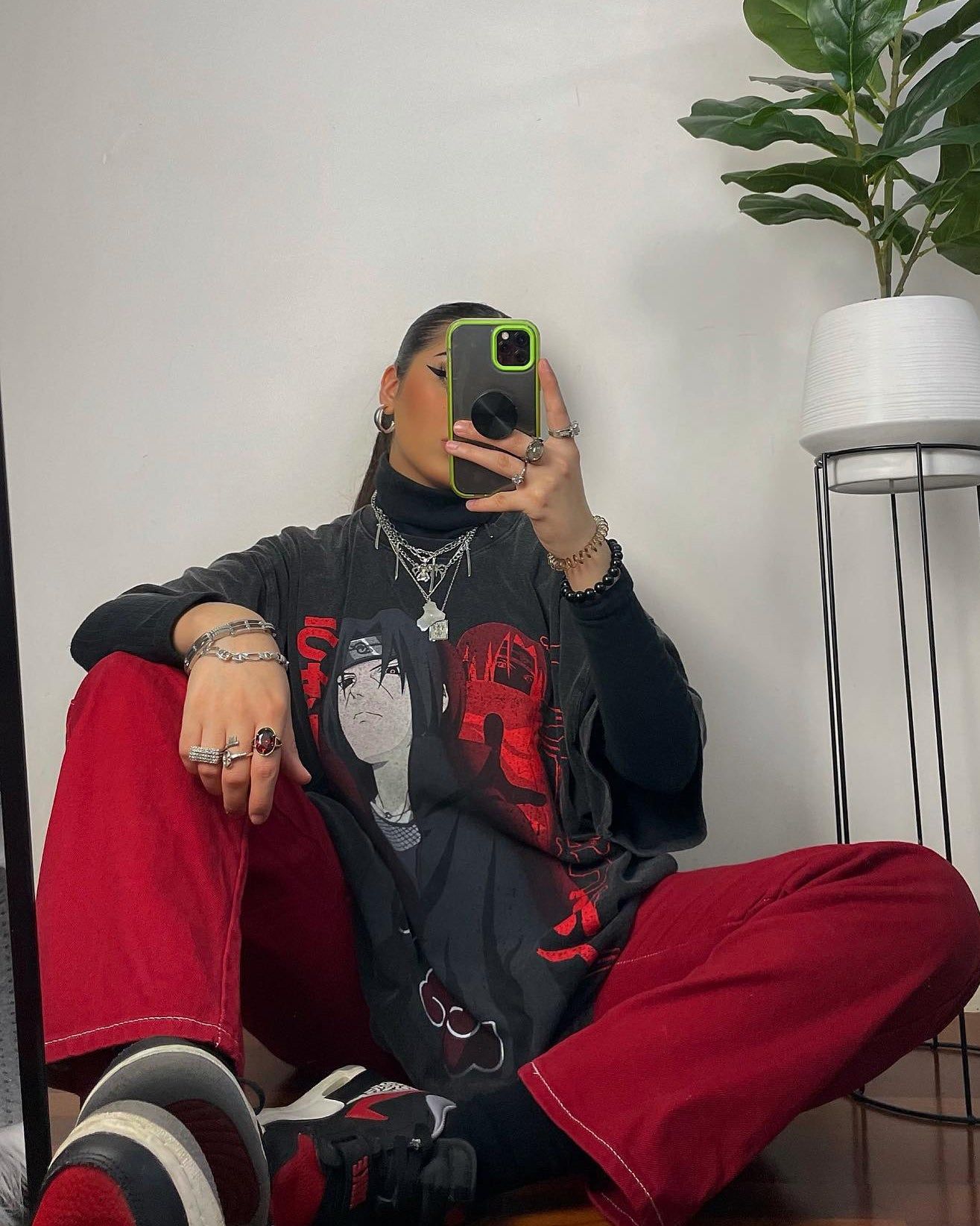 Goat Crew X Naruto Itachi Premium Vintage T-Shirt Vintage Black sold by Culture Kings product image thumbnail 2