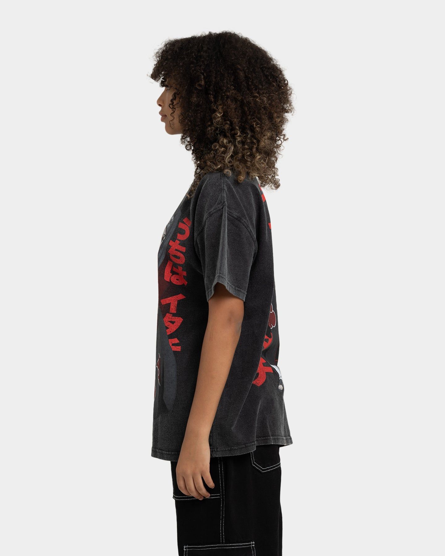 Goat Crew X Naruto Itachi Premium Vintage T-Shirt Vintage Black sold by Culture Kings product image thumbnail 8