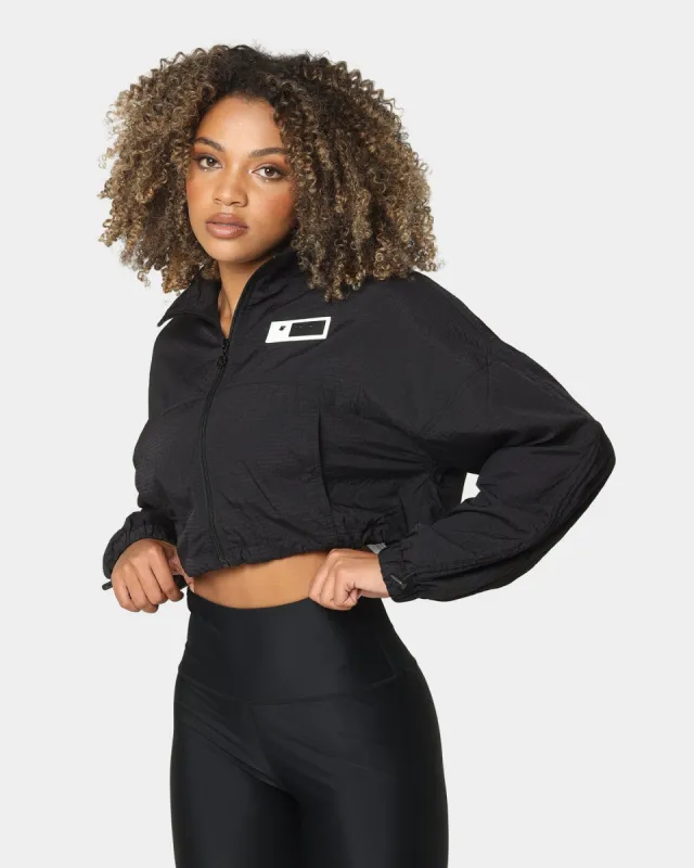 Sik Silk Women's Cropped Ruched Jacket Black made by Culture Kings