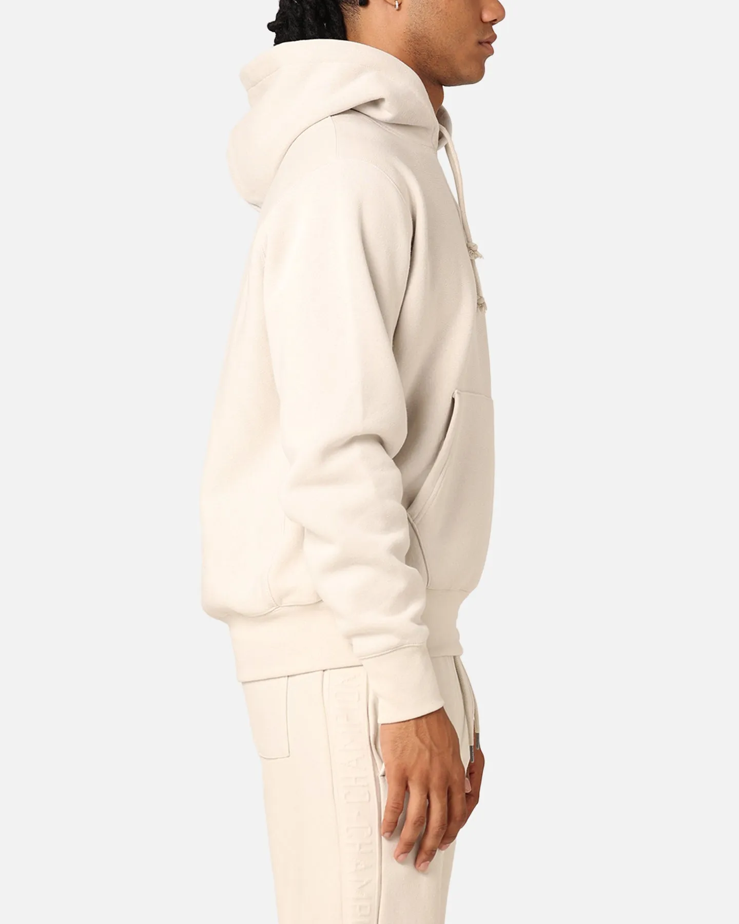 Champion Reverse Weave Small C Hoodie Stone sold by Culture Kings product image thumbnail 4
