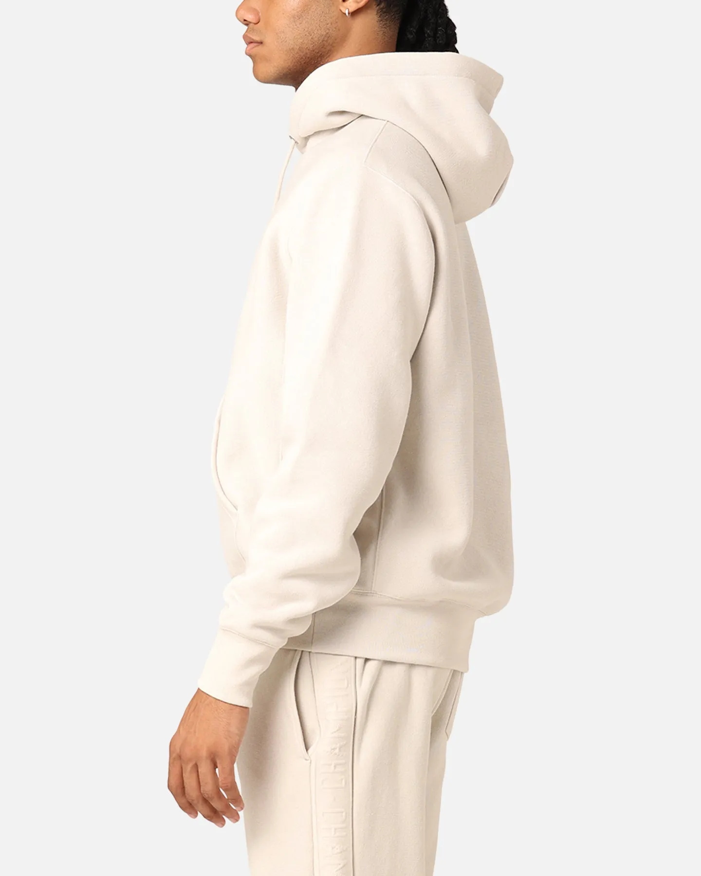 Champion Reverse Weave Small C Hoodie Stone sold by Culture Kings product image thumbnail 5