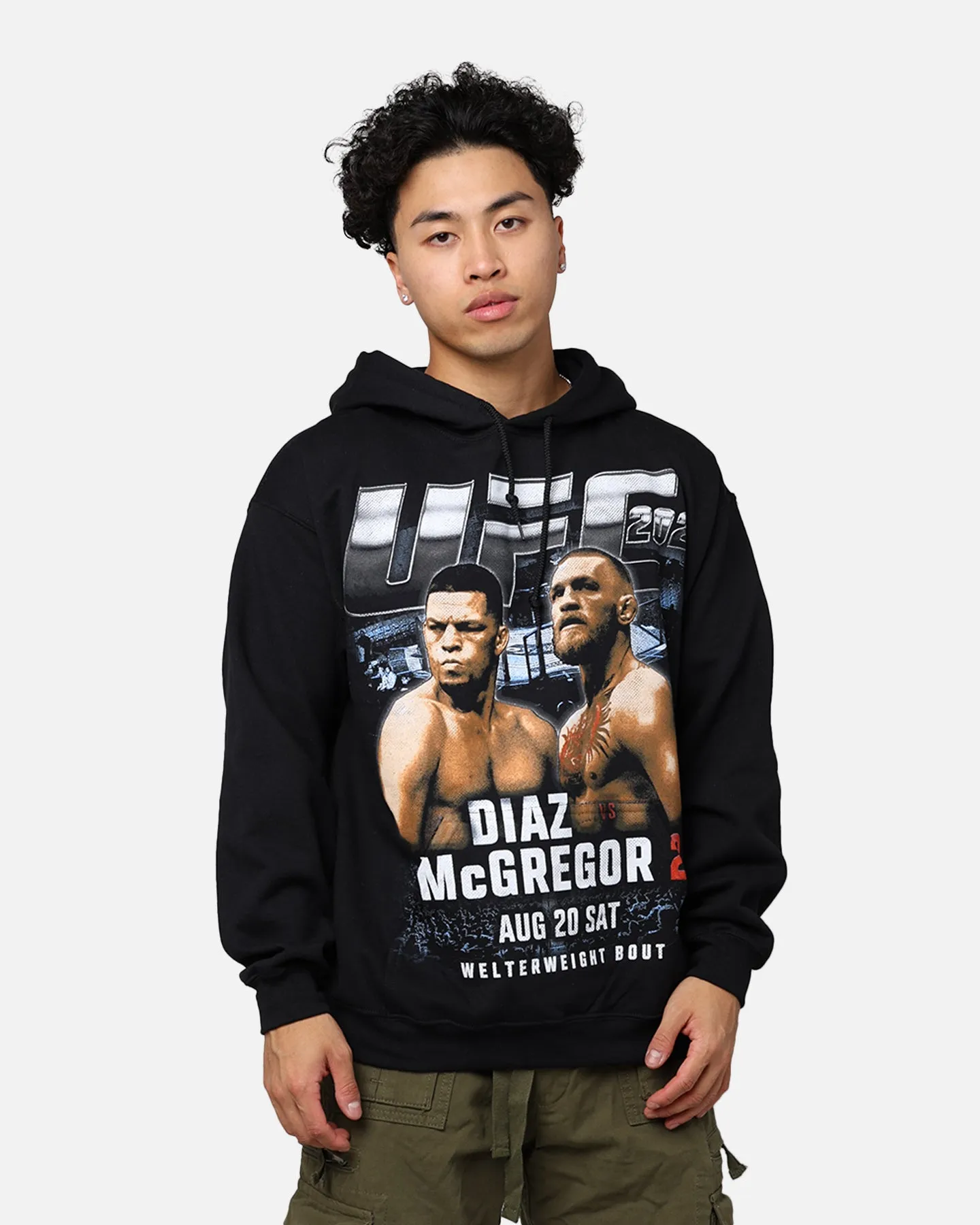 UFC By Goat Crew 202: Nate Diaz vs. Conor McGregor Hoodie Black sold by Culture Kings