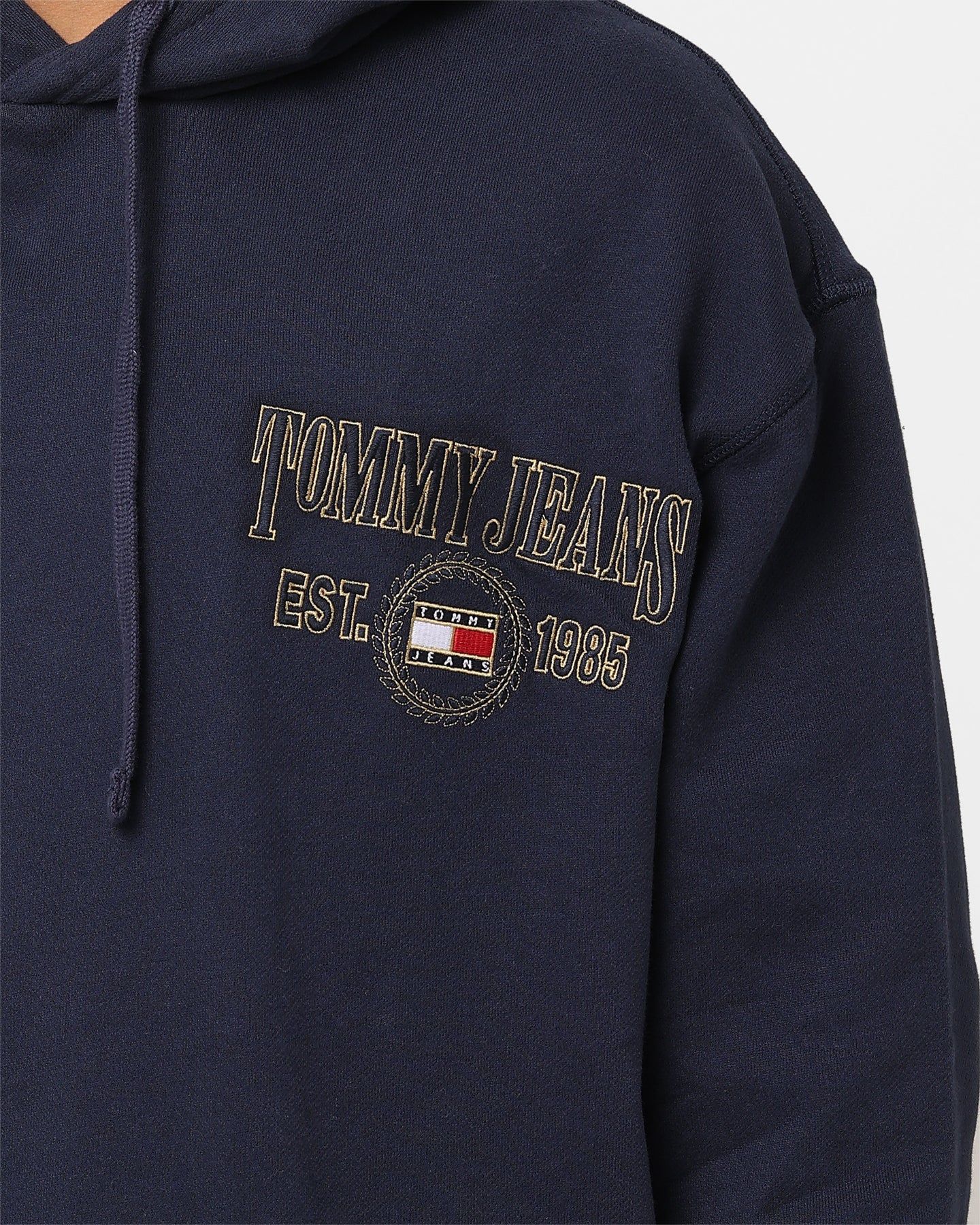 Tommy Jeans Relaxed Luxe Hoodie Twilight Navy sold by Culture Kings product image thumbnail 3