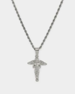 NXS Cupids Rope Necklace White Gold sold by Culture Kings