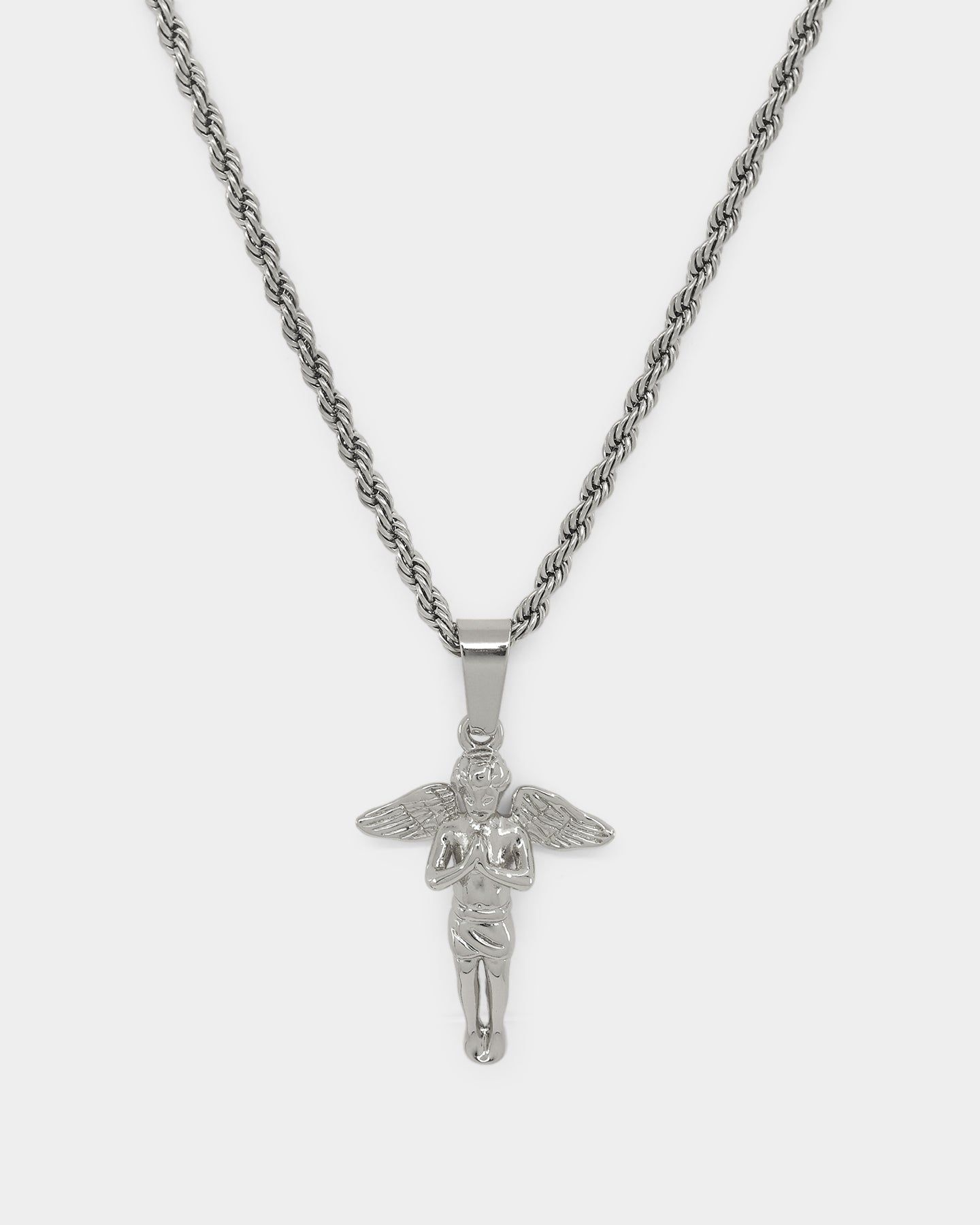 NXS Cupids Rope Necklace White Gold sold by Culture Kings product image thumbnail 2