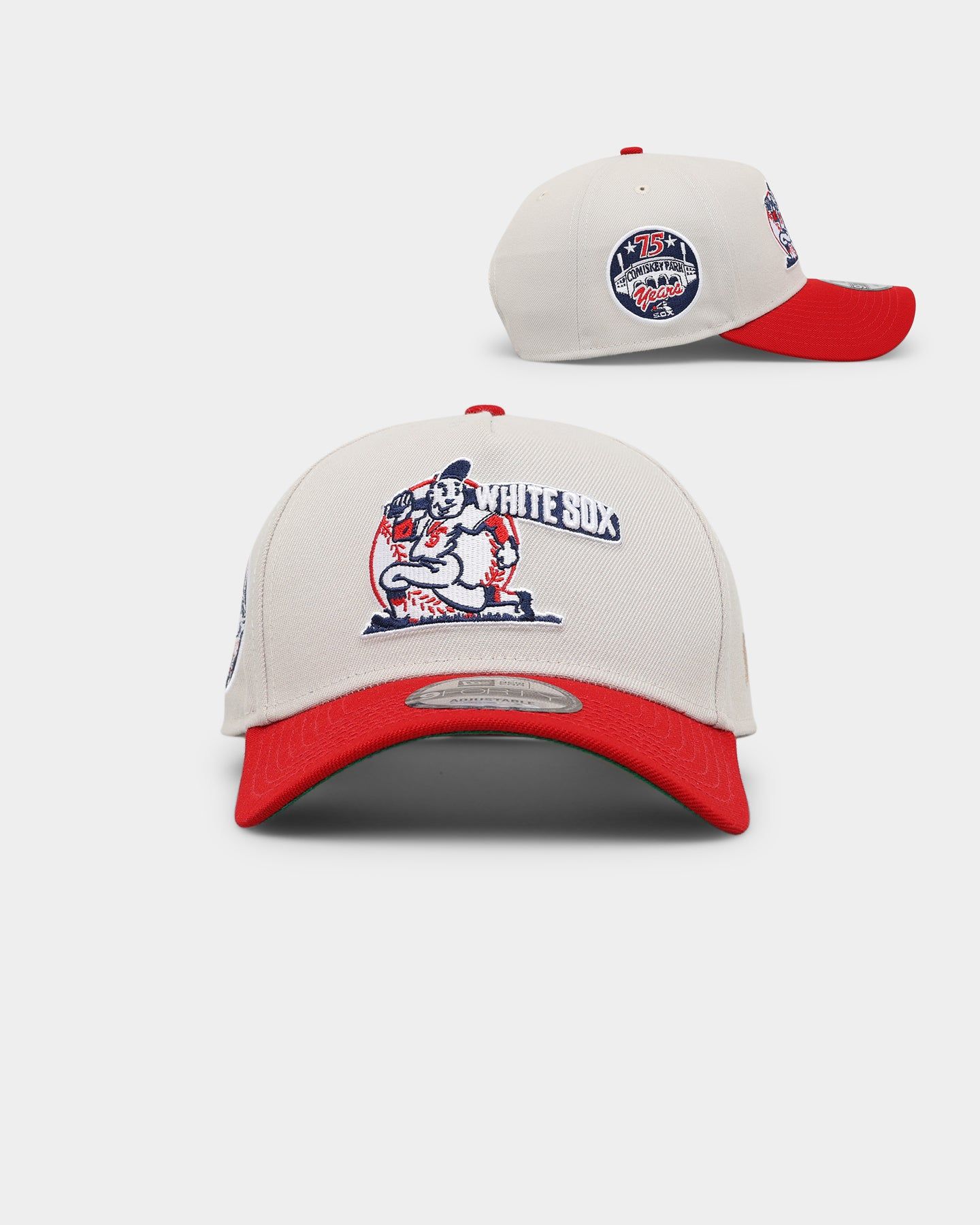 New Era Chicago White Sox 'Batter Up' 9FORTY A-Frame Snapback Stone sold by Culture Kings