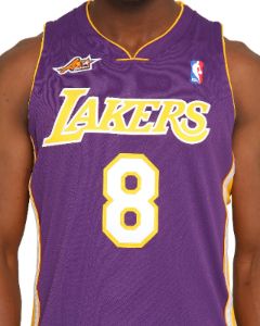 Mitchell & Ness Kobe Bryant All Star West #8 00' Authentic Los Angeles Lakers NBA Jersey Purple sold by Culture Kings
