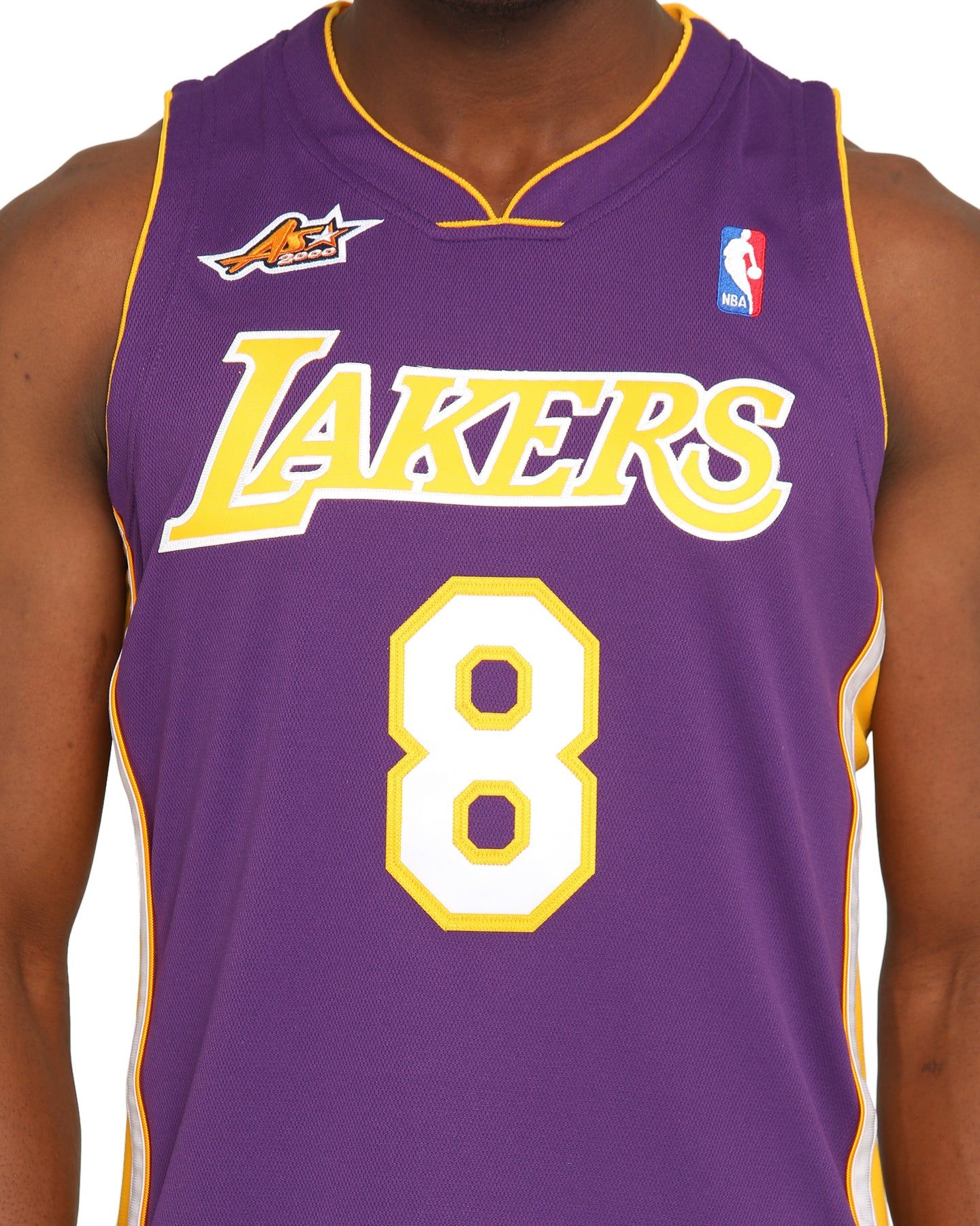 Mitchell & Ness Kobe Bryant All Star West #8 00' Authentic Los Angeles Lakers NBA Jersey Purple sold by Culture Kings product image thumbnail 5