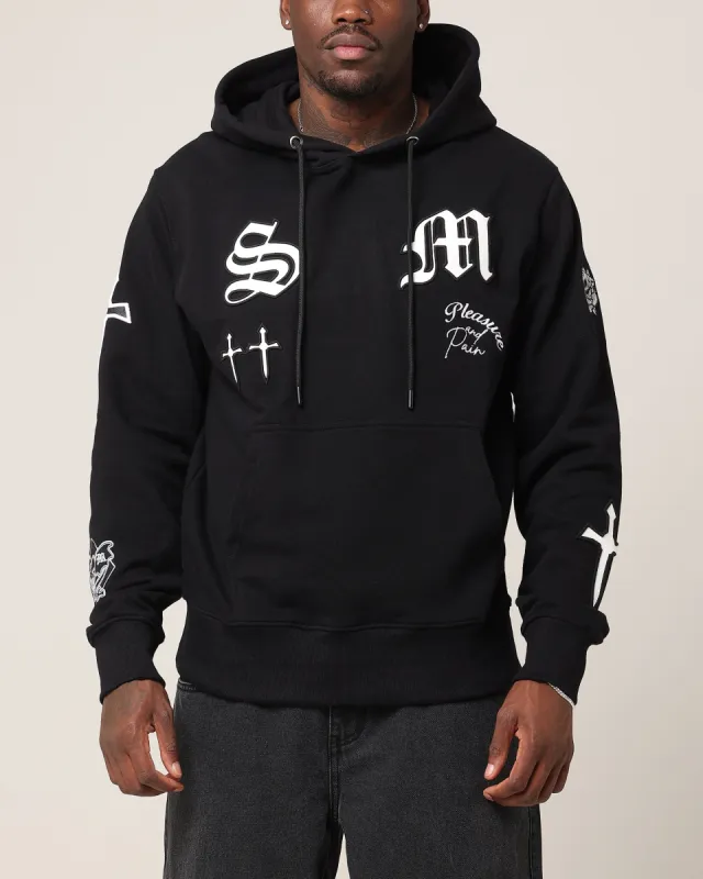 Saint Morta Graveyard V2 Hoodie Black/White sold by Culture Kings