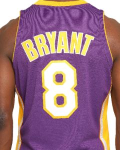 Mitchell & Ness Kobe Bryant All Star West #8 00' Authentic Los Angeles Lakers NBA Jersey Purple sold by Culture Kings