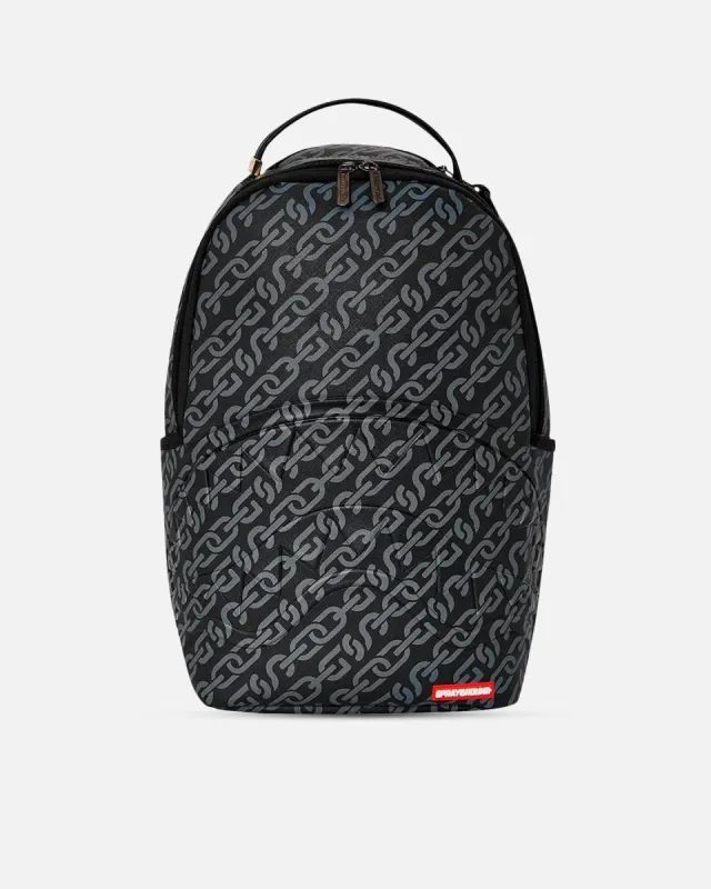 Sprayground Chains Backpack Black sold by Culture Kings