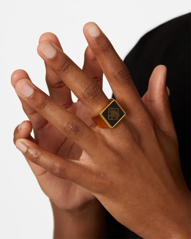 NXS Namesake Ring Gold/Black sold by Culture Kings