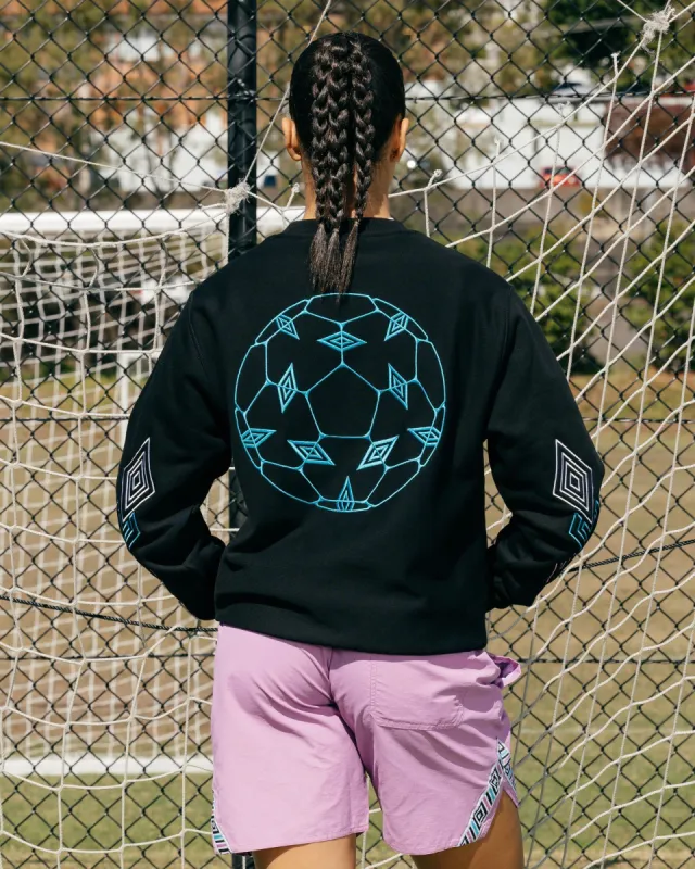 Carré X Umbro Forward Crewneck Black sold by Culture Kings