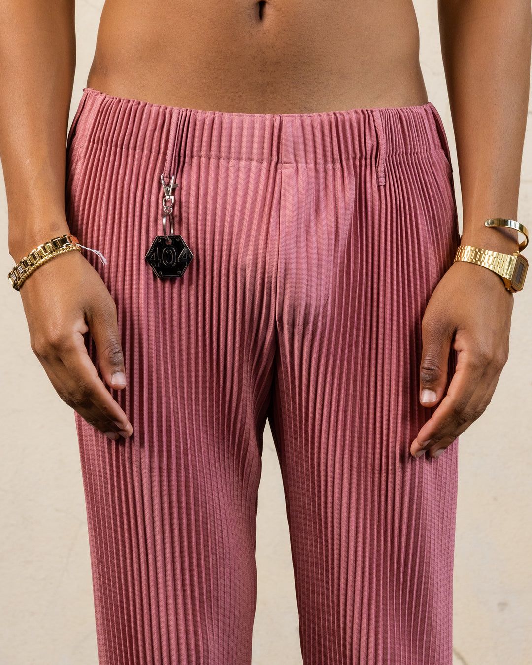 404 Harbour Plisse Pants Pink sold by Culture Kings product image thumbnail 7