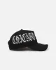 New Era Chicago White Sox 'Gothic Script' 9FORTY A-Frame Snapback Black/Grey sold by Culture Kings