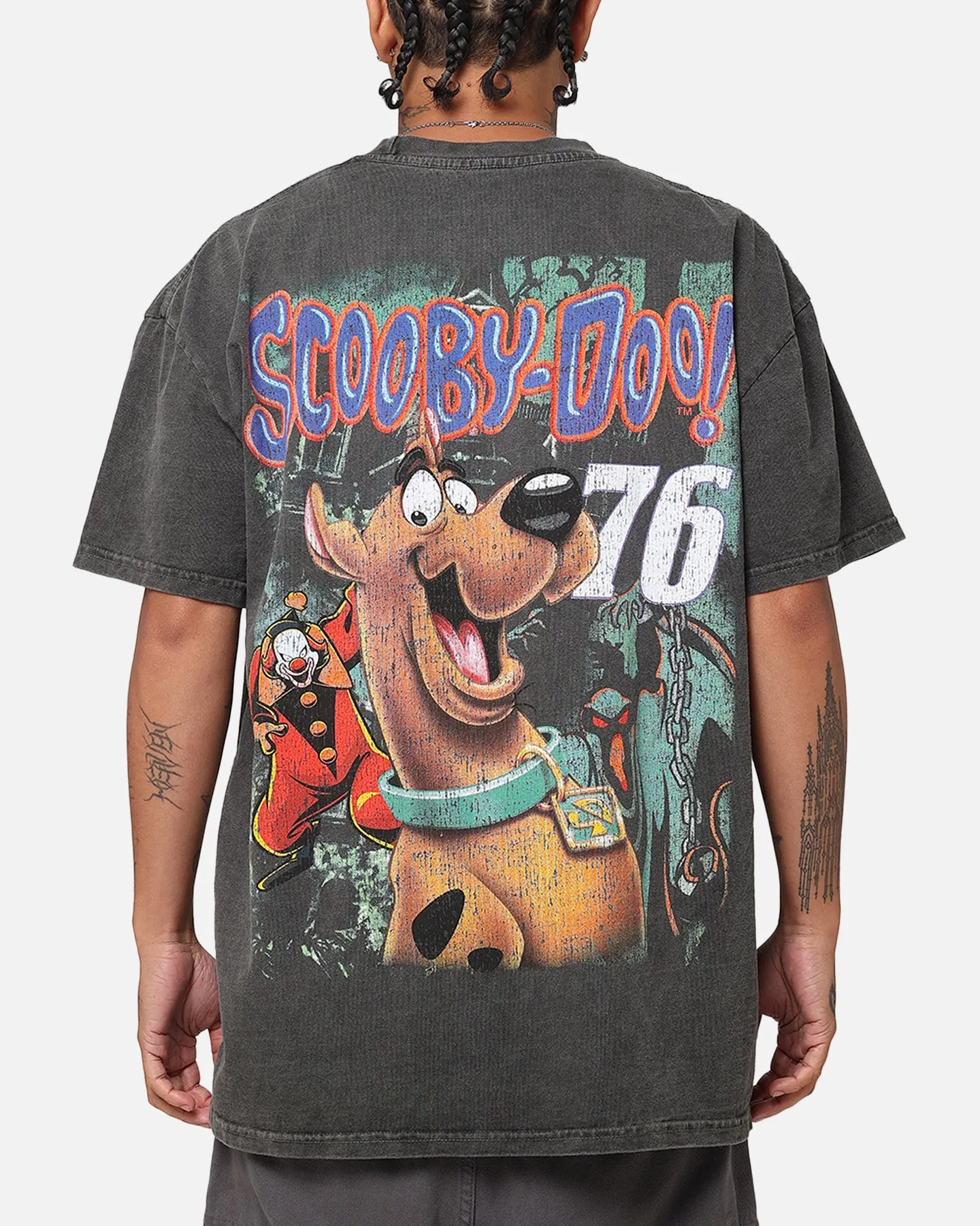 Goat Crew X Scooby-Doo Scooby-Doo Jumbo Heavyweight Vintage T-Shirt Black Wash sold by Culture Kings product image thumbnail 2