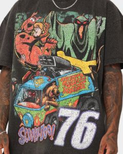 Goat Crew X Scooby-Doo Scooby-Doo Jumbo Heavyweight Vintage T-Shirt Black Wash sold by Culture Kings