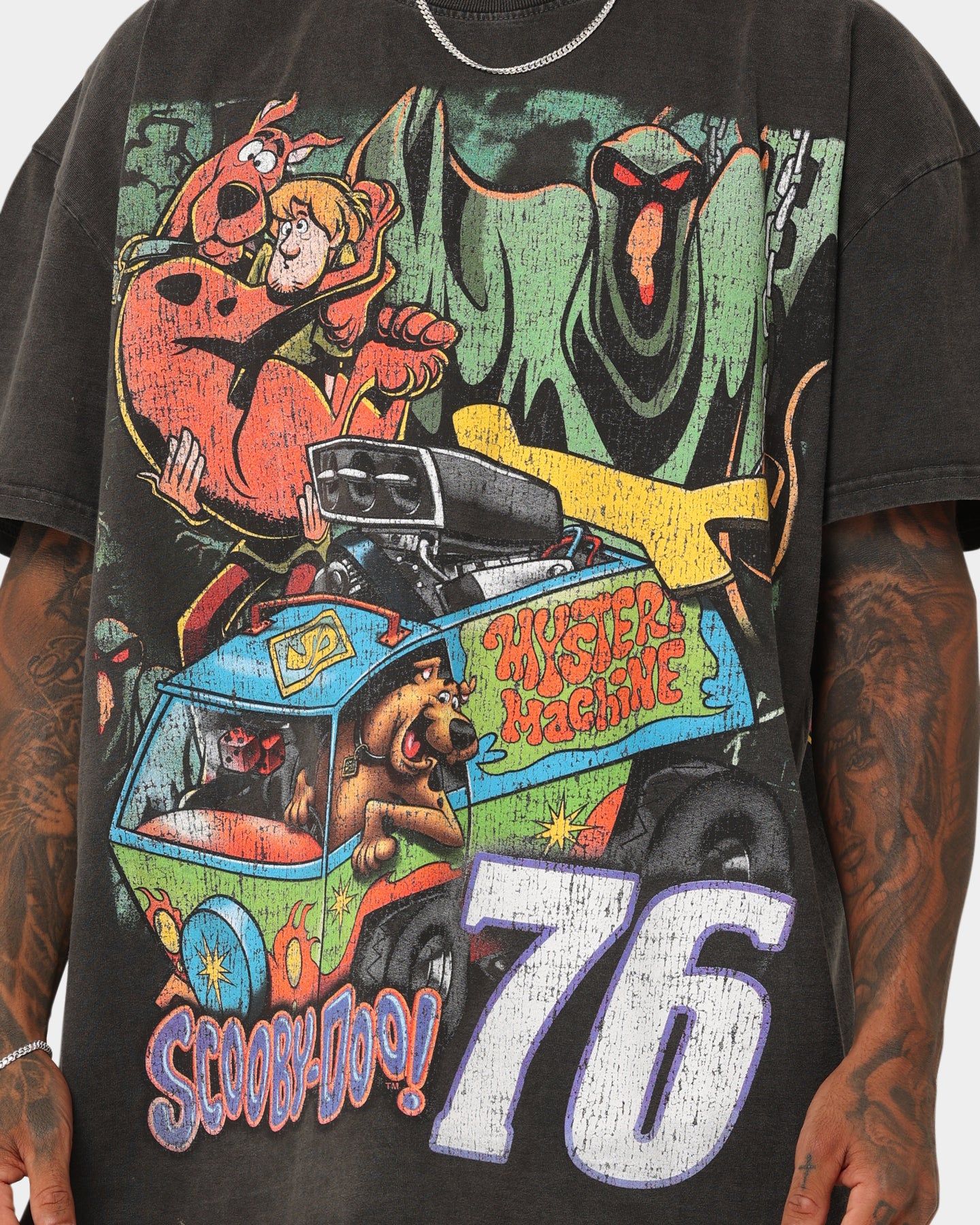 Goat Crew X Scooby-Doo Scooby-Doo Jumbo Heavyweight Vintage T-Shirt Black Wash sold by Culture Kings product image thumbnail 4