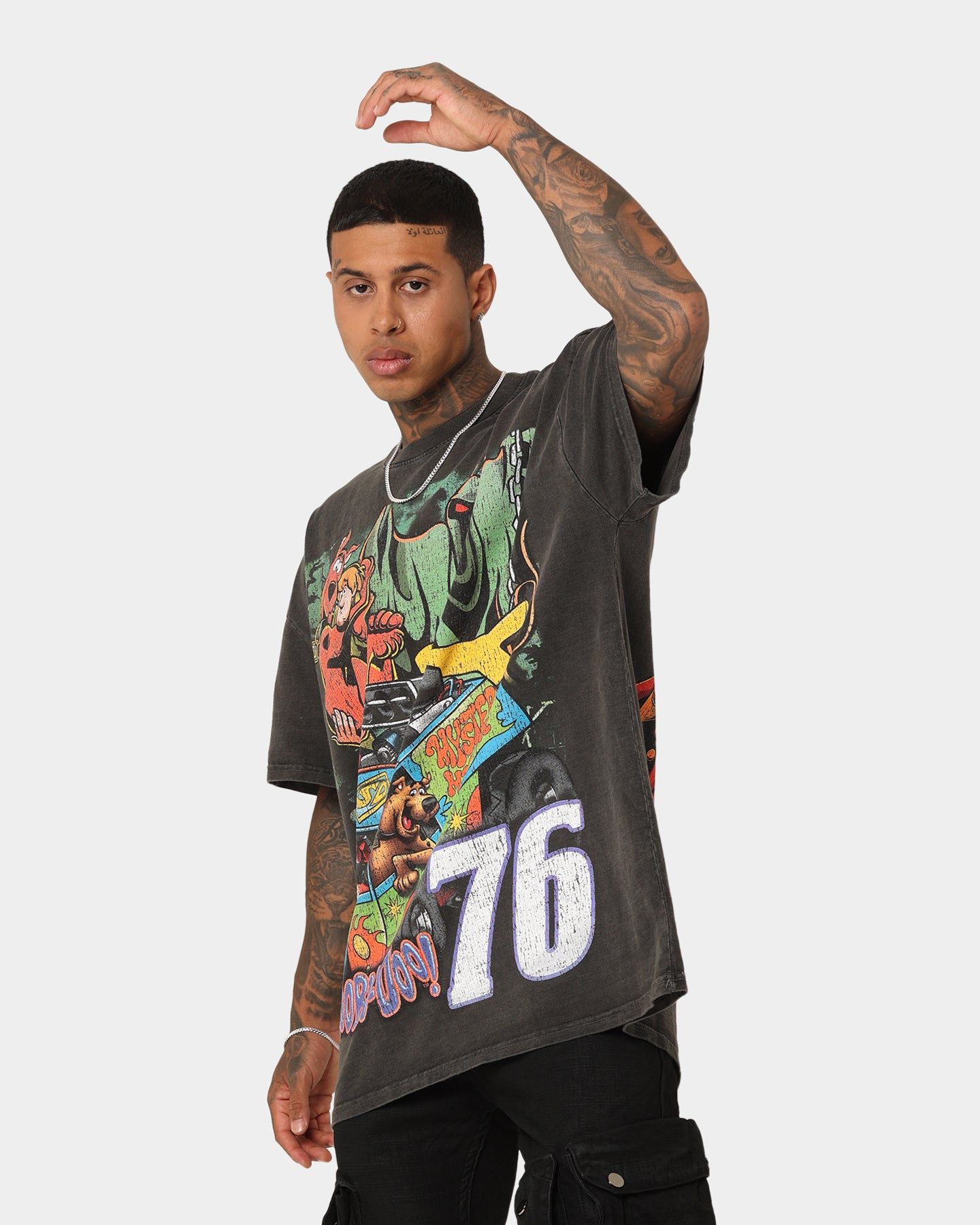 Goat Crew X Scooby-Doo Scooby-Doo Jumbo Heavyweight Vintage T-Shirt Black Wash sold by Culture Kings product image thumbnail 7