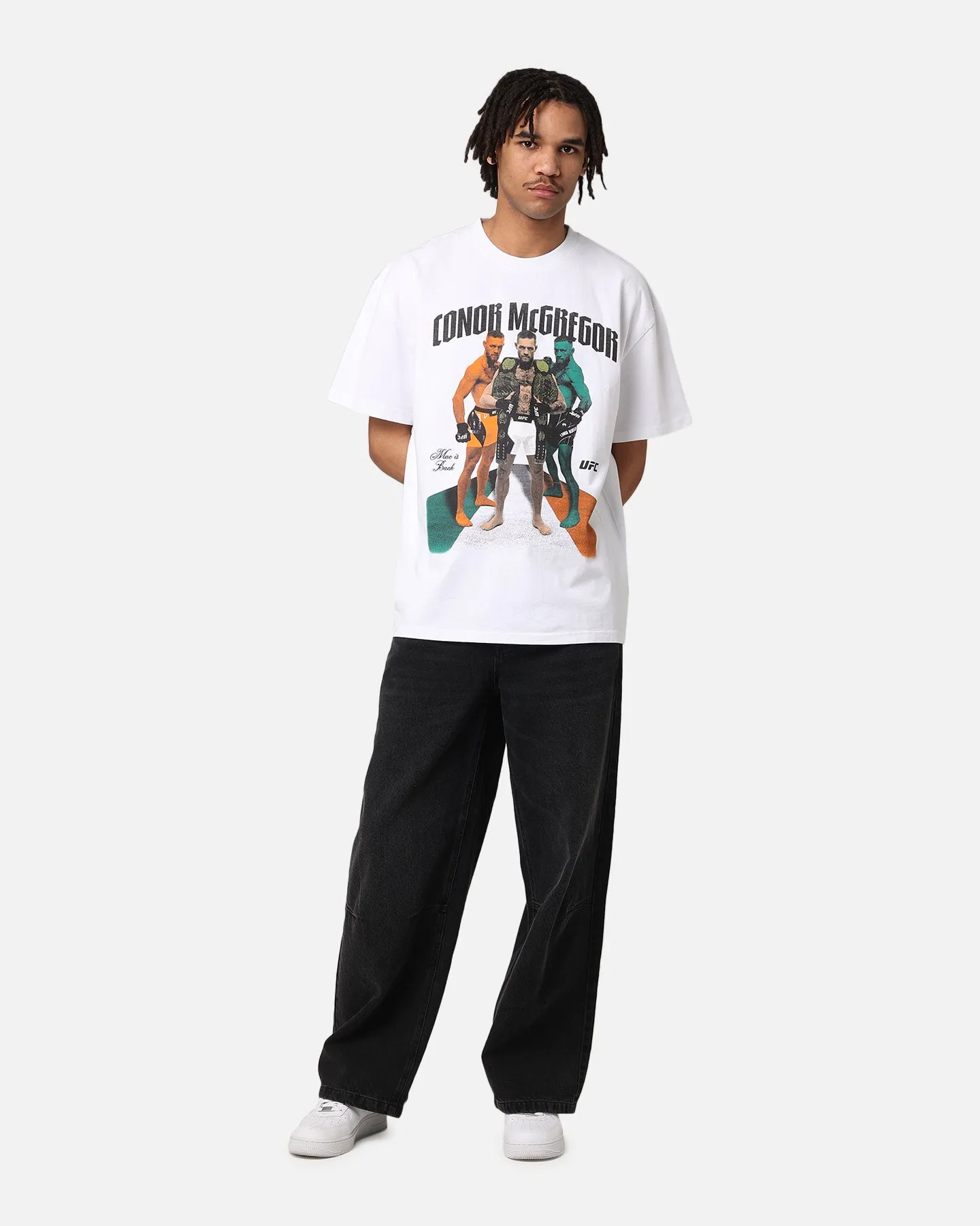 UFC By Culture Kings Conor McGregor The Notorious Heavy T-Shirt White sold by Culture Kings product image thumbnail 3