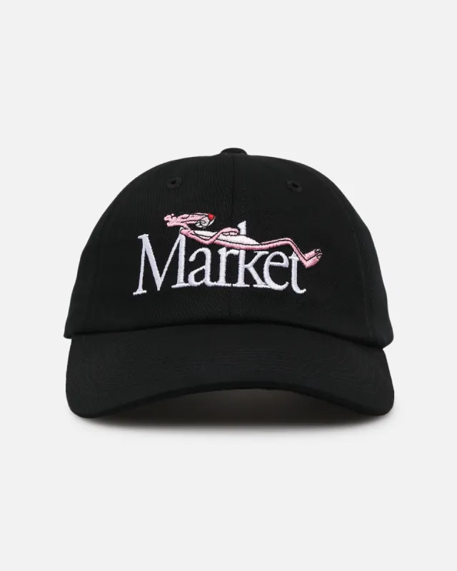 Market Pink Panther Sleepy 6 Panel Snapback Black made by Culture Kings
