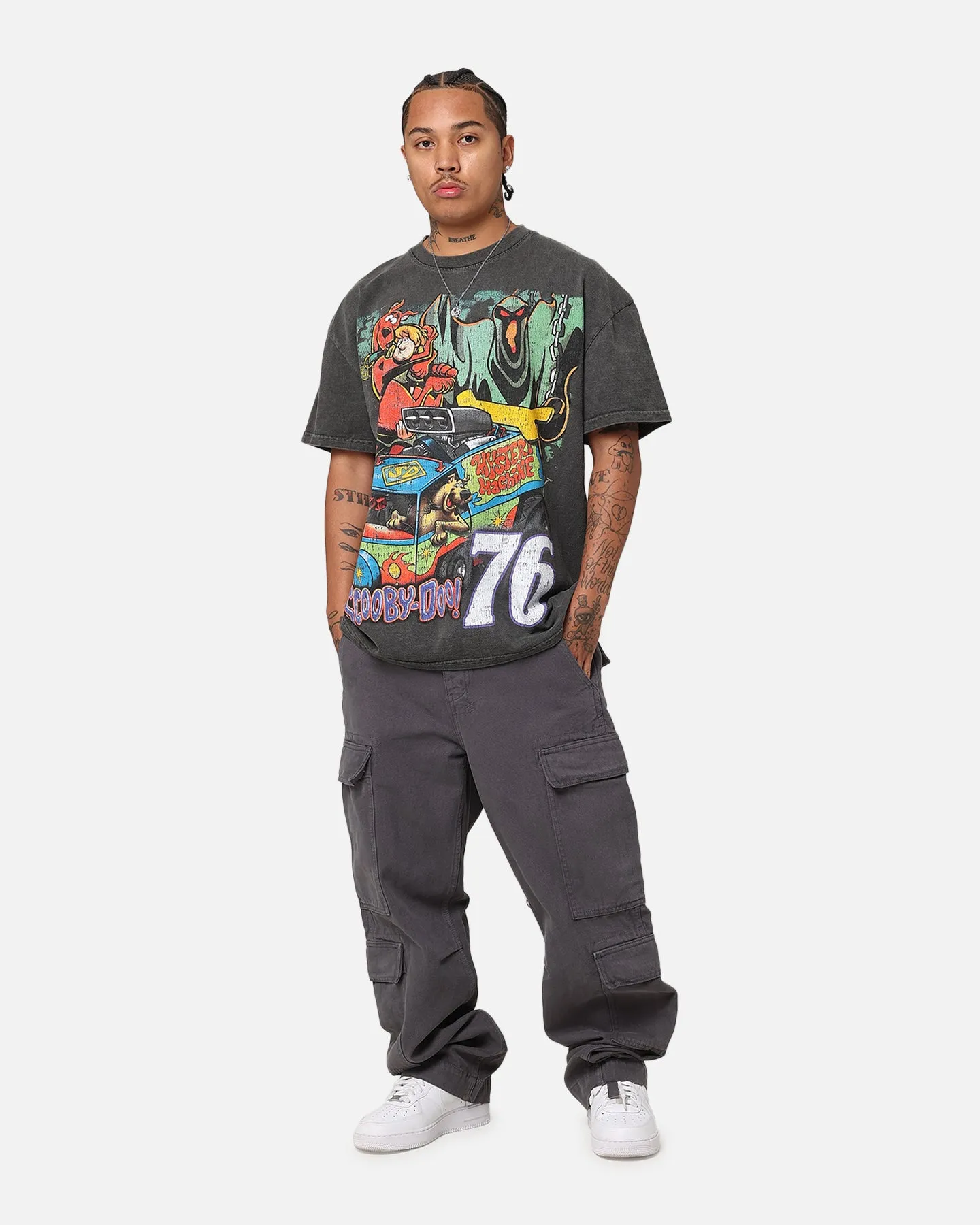 Goat Crew X Scooby-Doo Scooby-Doo Jumbo Heavyweight Vintage T-Shirt Black Wash sold by Culture Kings product image thumbnail 3
