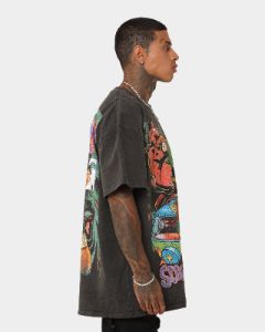 Goat Crew X Scooby-Doo Scooby-Doo Jumbo Heavyweight Vintage T-Shirt Black Wash sold by Culture Kings