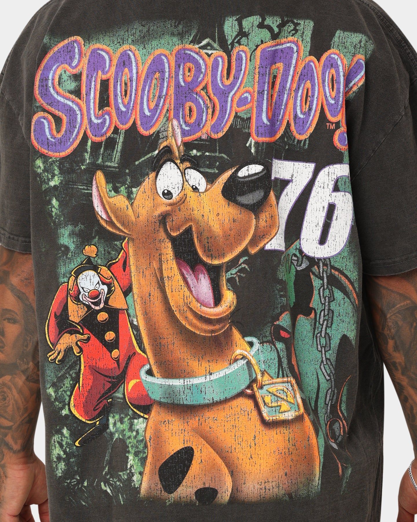 Goat Crew X Scooby-Doo Scooby-Doo Jumbo Heavyweight Vintage T-Shirt Black Wash sold by Culture Kings product image thumbnail 5
