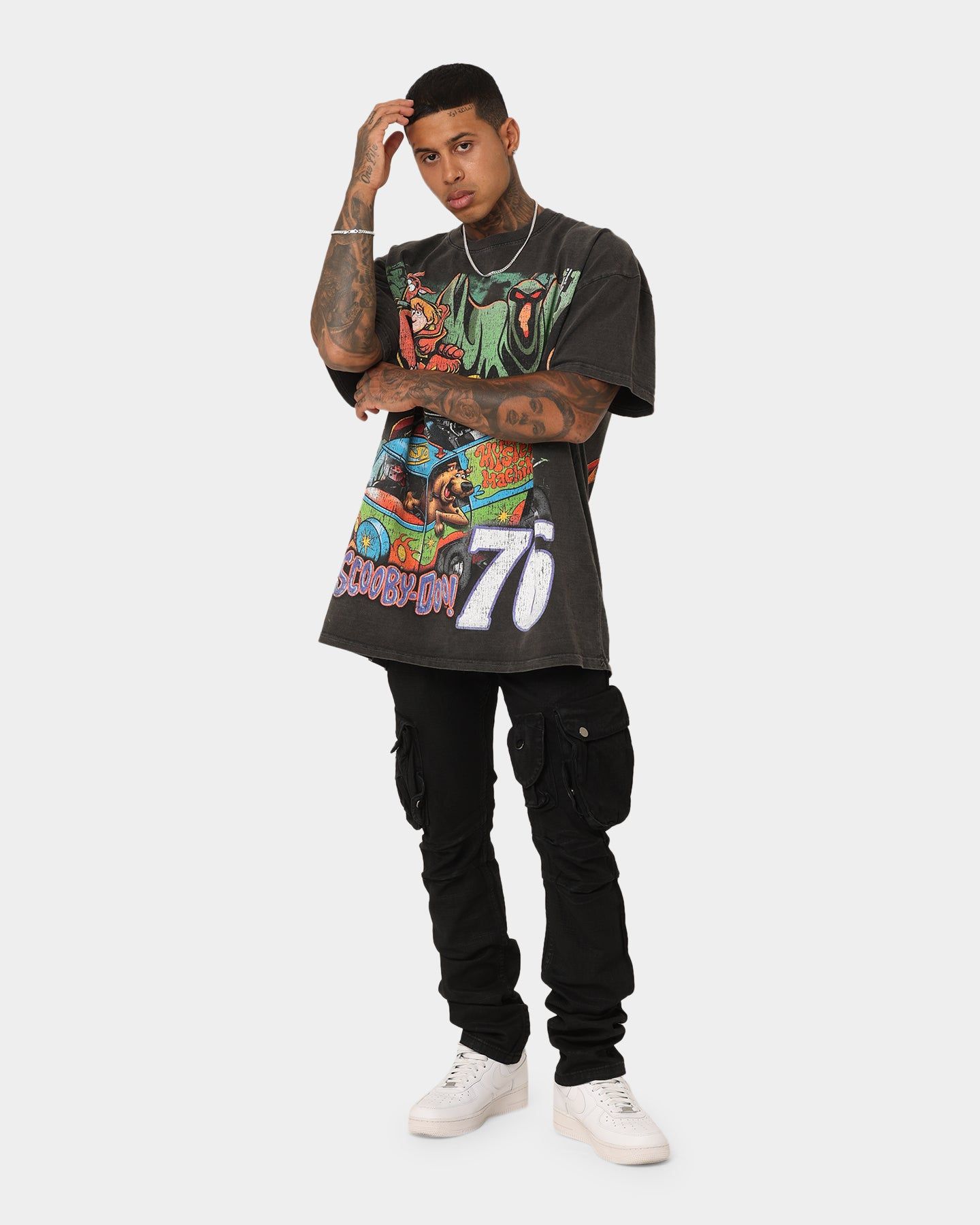 Goat Crew X Scooby-Doo Scooby-Doo Jumbo Heavyweight Vintage T-Shirt Black Wash sold by Culture Kings product image thumbnail 3