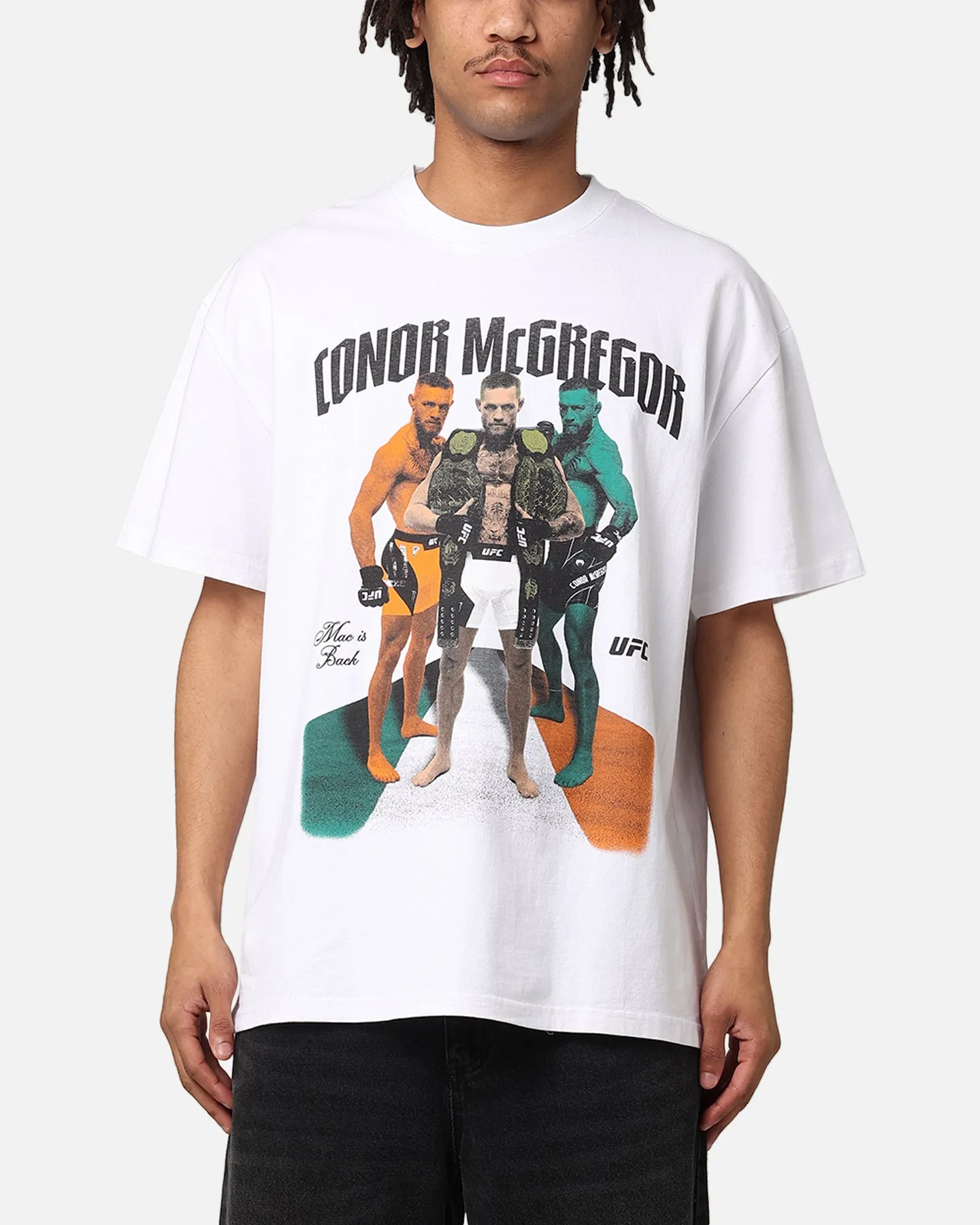 UFC By Culture Kings Conor McGregor The Notorious Heavy T-Shirt White sold by Culture Kings
