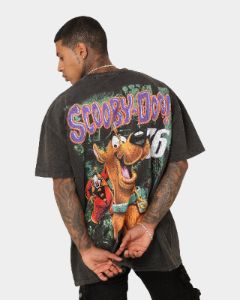 Goat Crew X Scooby-Doo Scooby-Doo Jumbo Heavyweight Vintage T-Shirt Black Wash sold by Culture Kings
