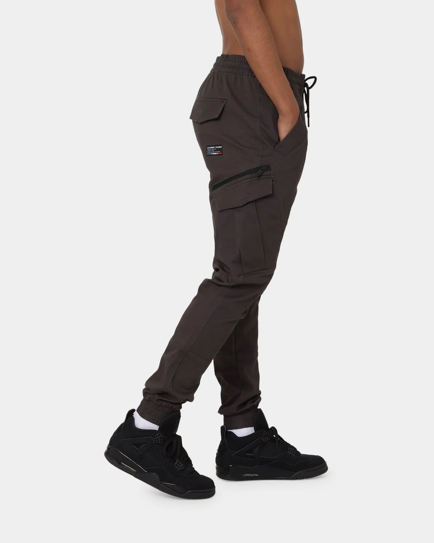 Carré Evolution Cargo Joggers Charcoal/Black sold by Culture Kings product image thumbnail 5