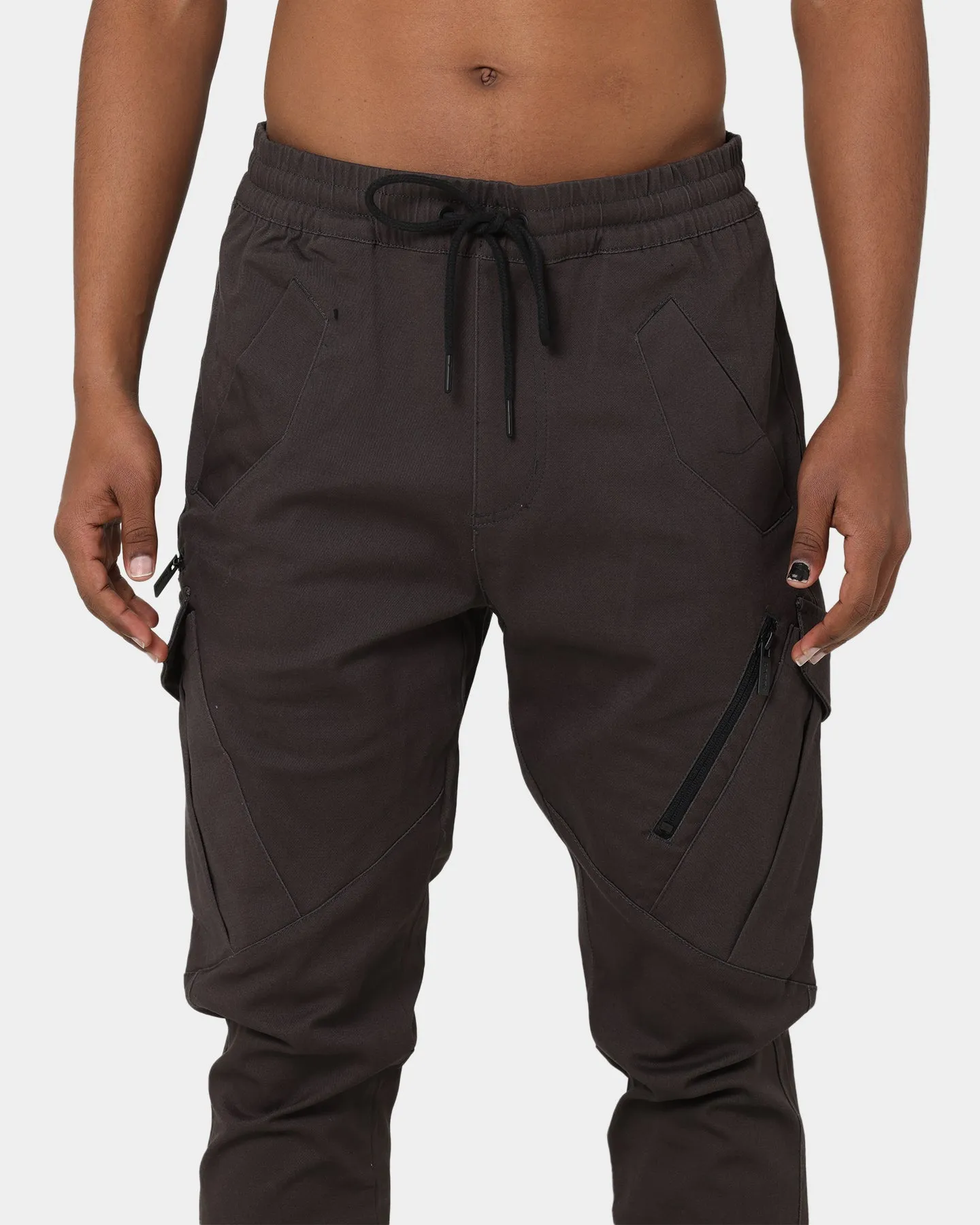 Carré Evolution Cargo Joggers Charcoal/Black sold by Culture Kings product image thumbnail 3