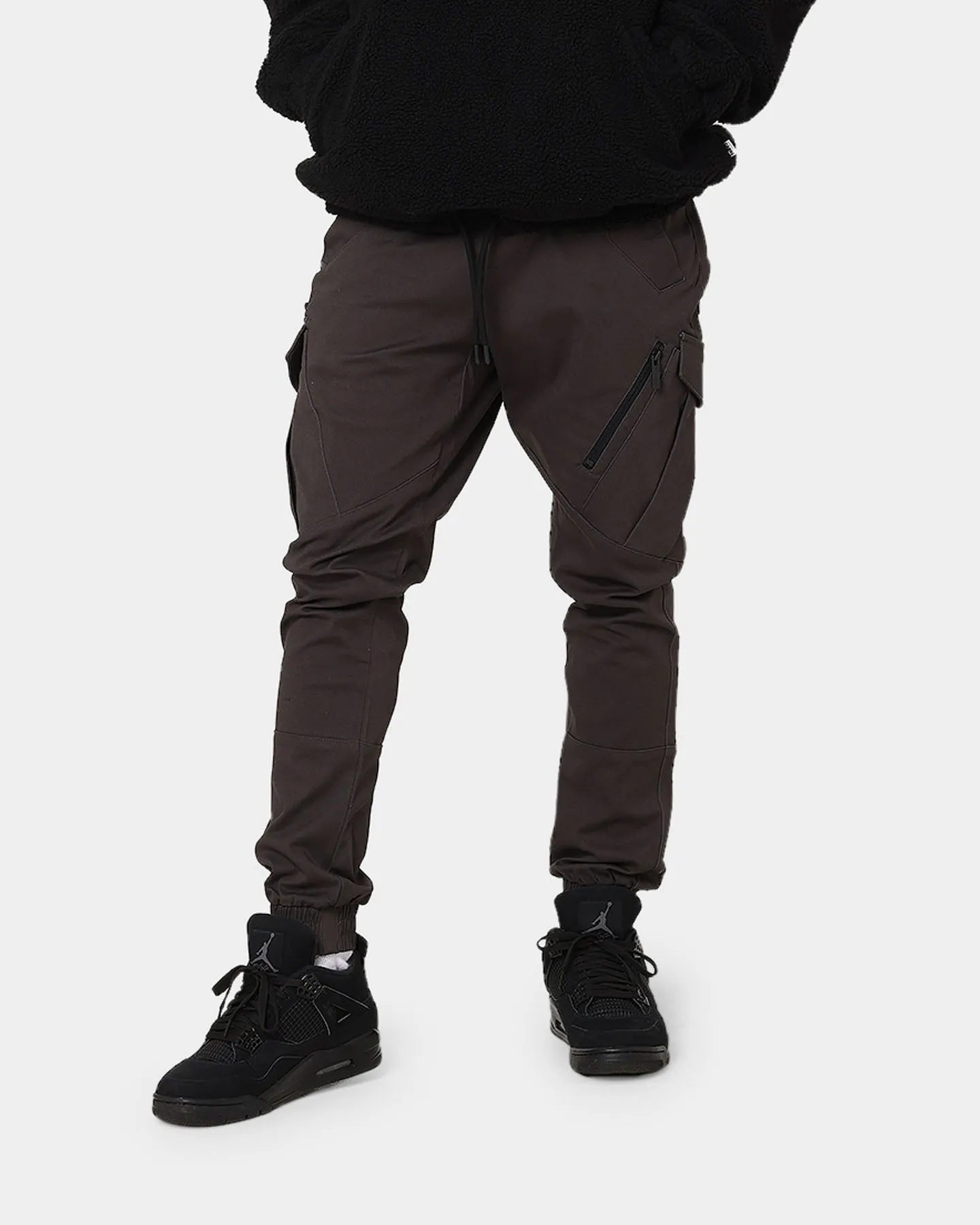 Carré Evolution Cargo Joggers Charcoal/Black sold by Culture Kings