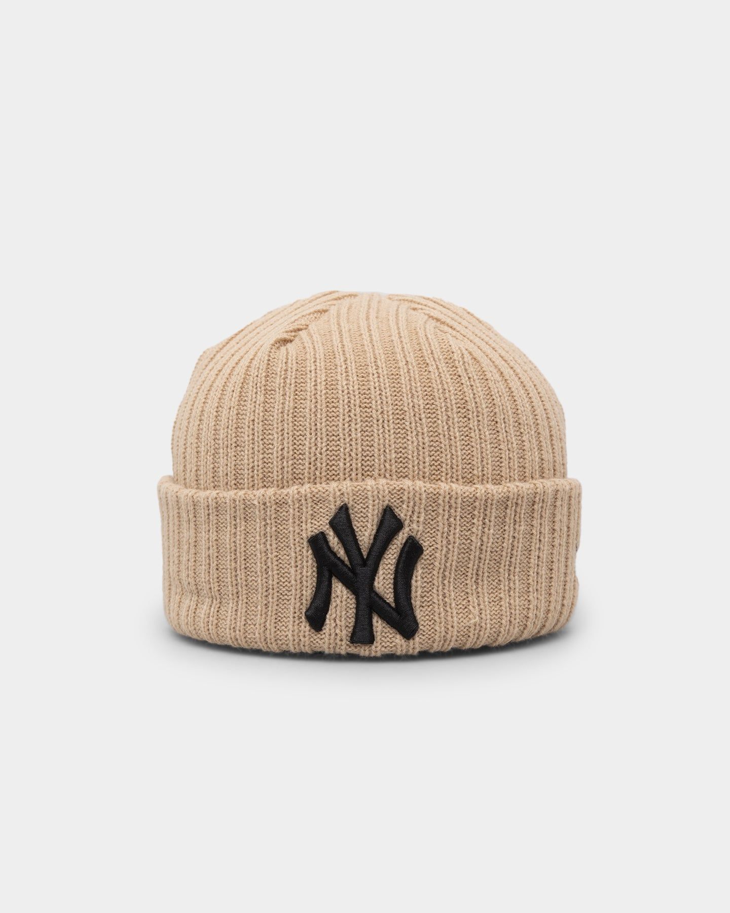 New Era New York Yankees Knitted Beanie Light Beige sold by Culture Kings
