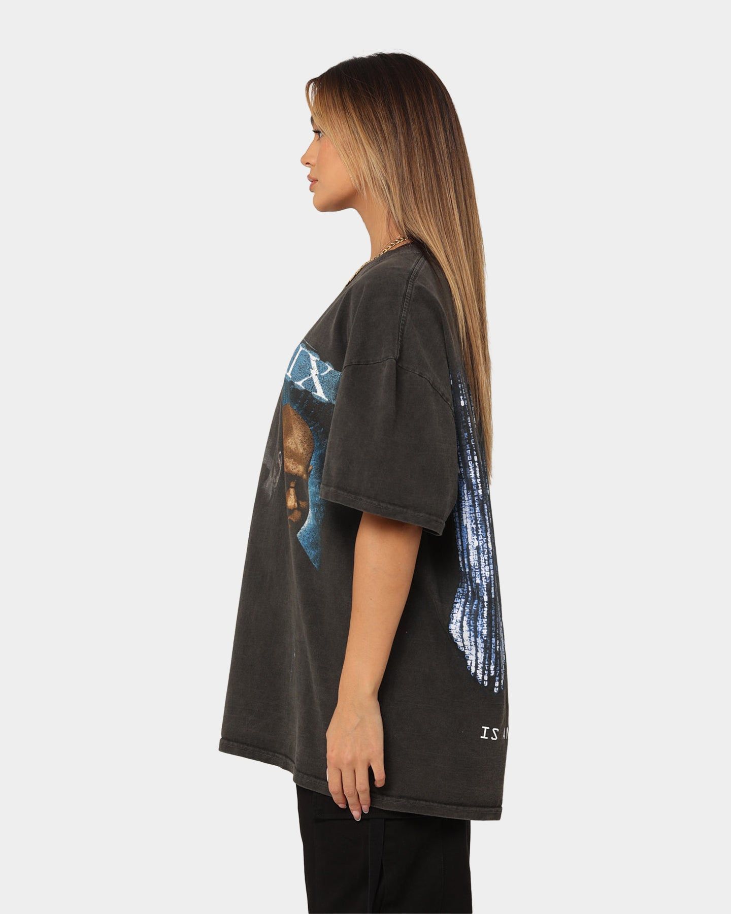 American Thrift X The Matrix Heavyweight Vintage T-Shirt Black Wash sold by Culture Kings product image thumbnail 7