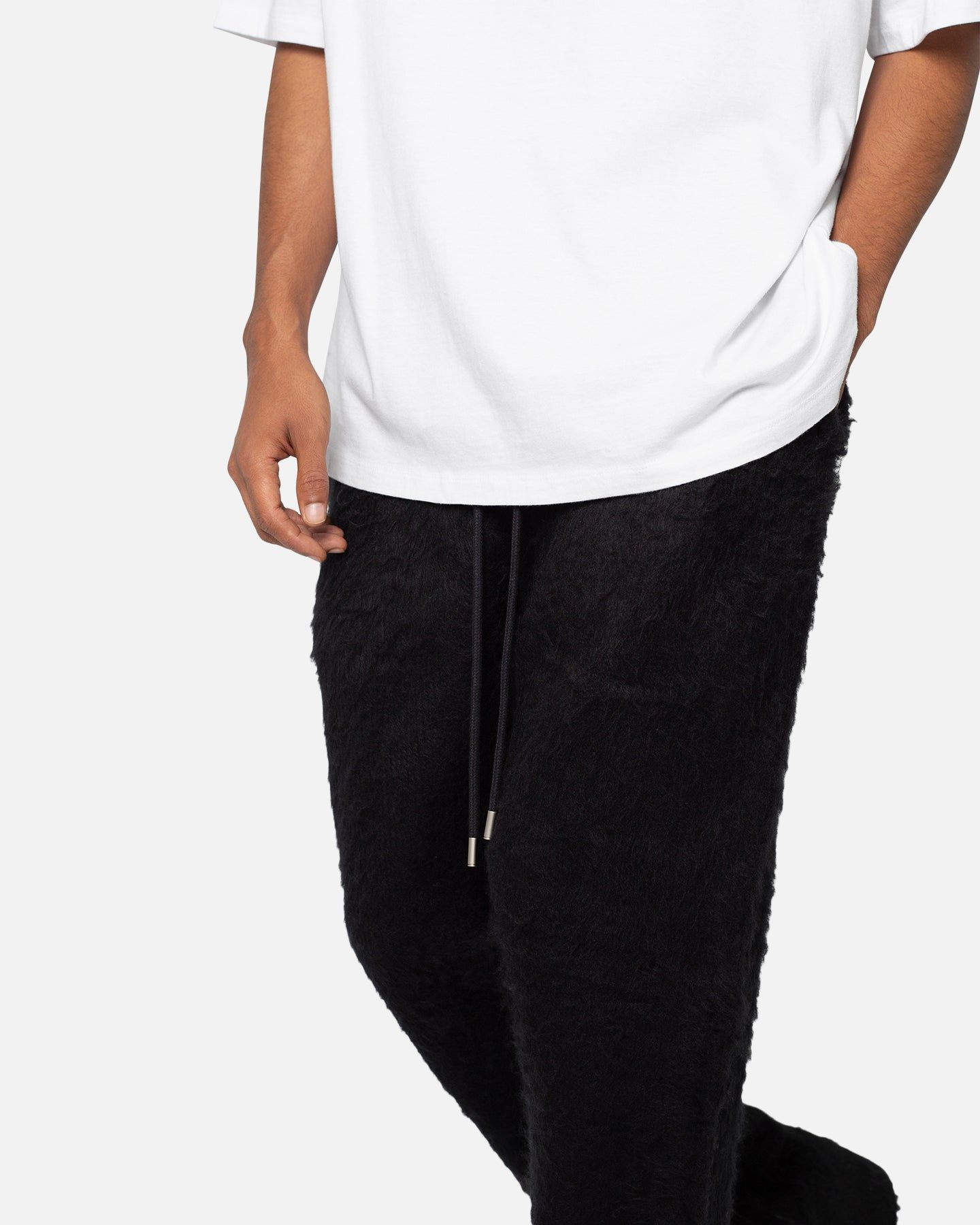 MNML Fuzzy Sweatpants Black sold by Culture Kings product image thumbnail 5