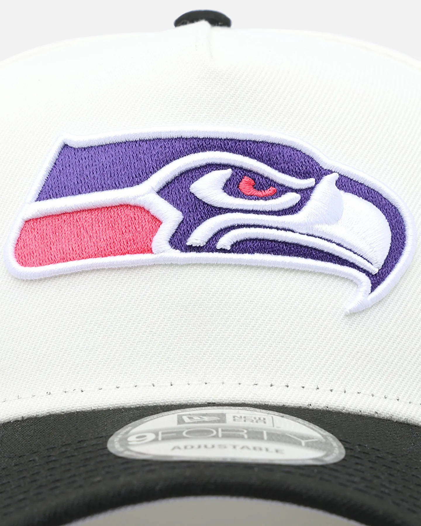 New Era Seattle Seahawks 'Neon Nights' 9FORTY Snapback Chrome/Black sold by Culture Kings product image thumbnail 5