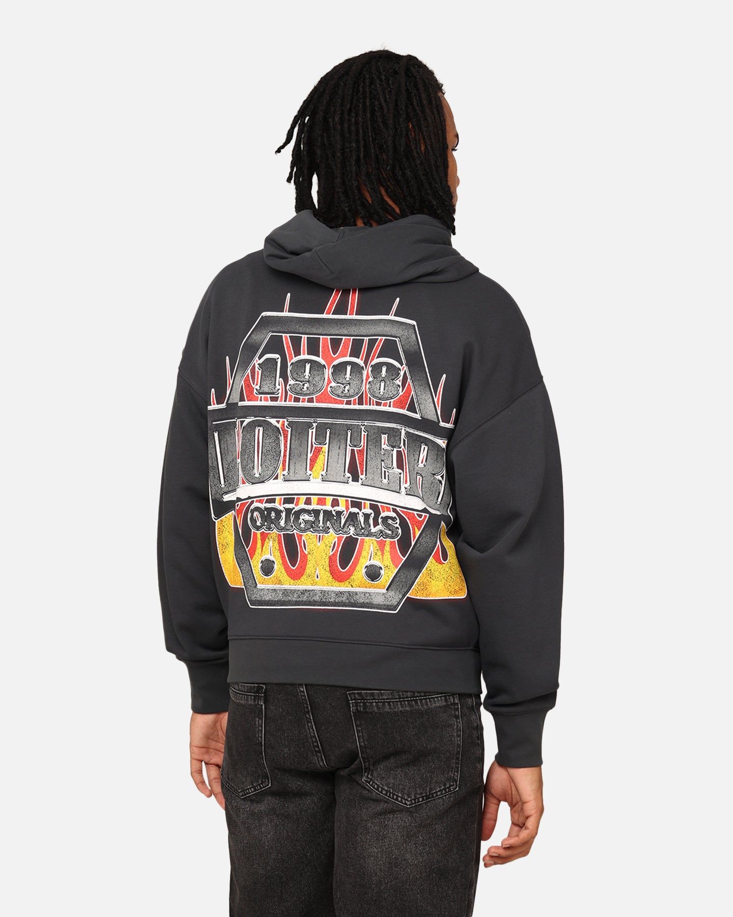 Loiter Motor Zip Hoodie Charcoal sold by Culture Kings