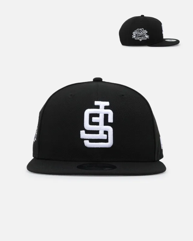 New Era San Francisco Giants 'Black & White Upside Down' 9FIFTY Snapback Black/White sold by Culture Kings