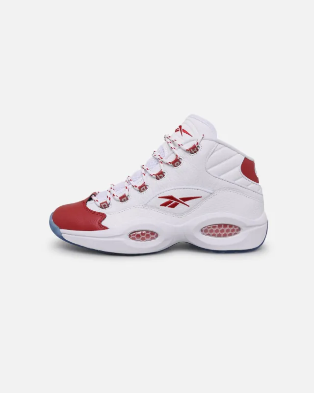 Reebok Question Mid White/Red sold by Culture Kings
