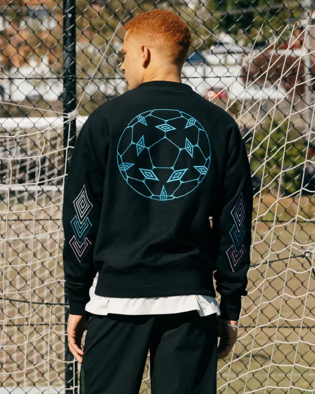 Carré X Umbro Forward Crewneck Black sold by Culture Kings