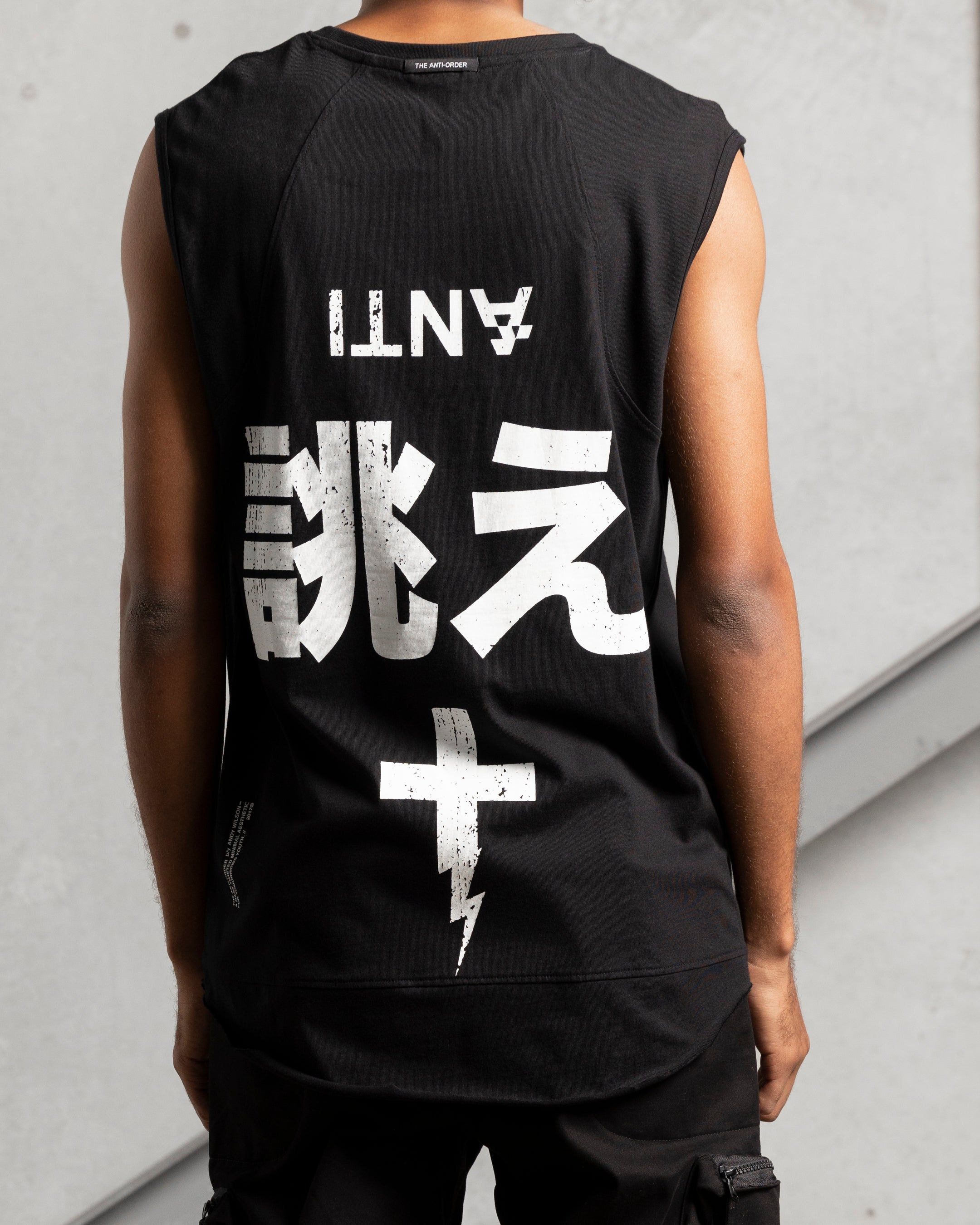 The Anti Order Kung Fu Panelled Singlet Black sold by Culture Kings product image thumbnail 5
